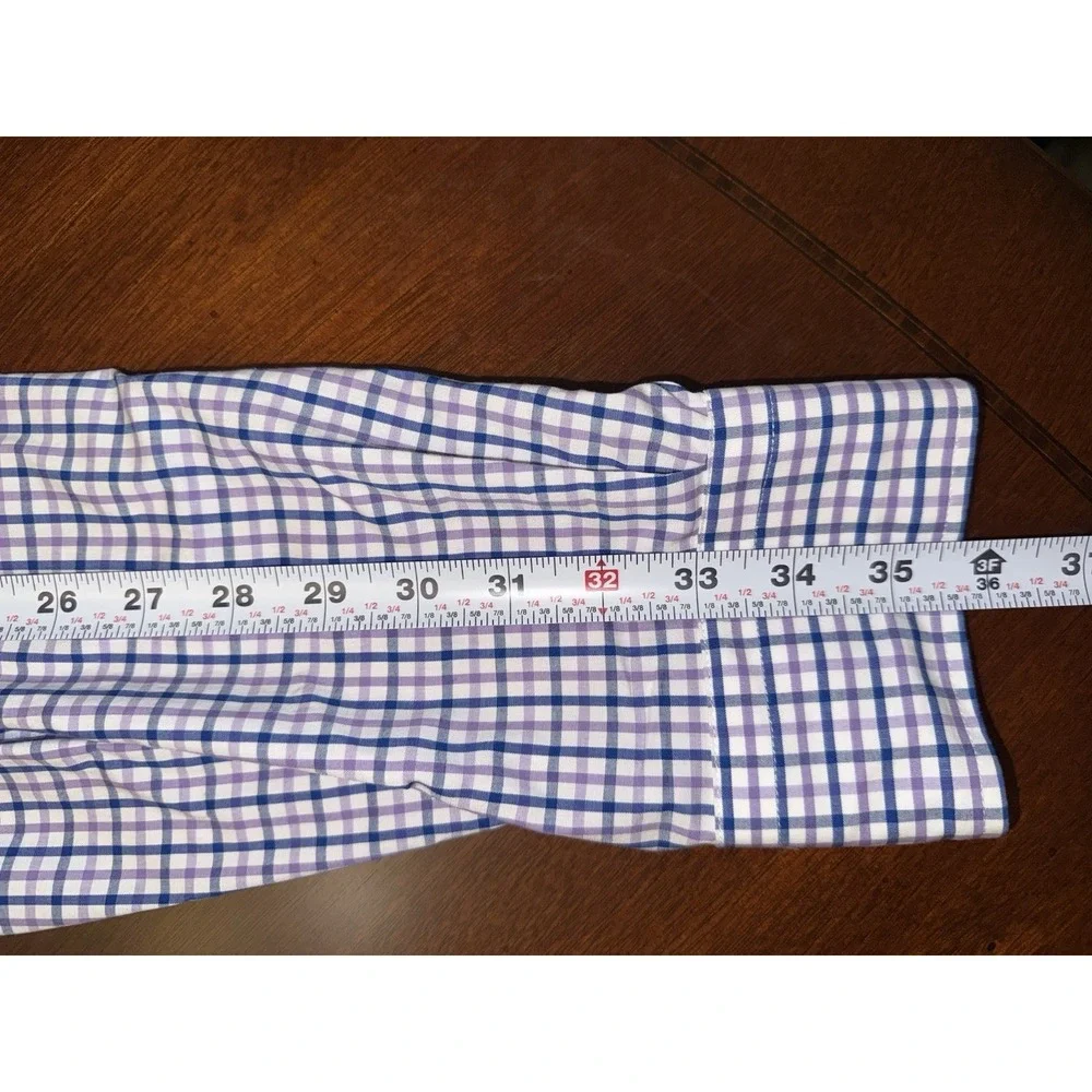 J Crew Mens Lightweight Slim Fit Plaid Button Down Shirt XL‎ Business Casual